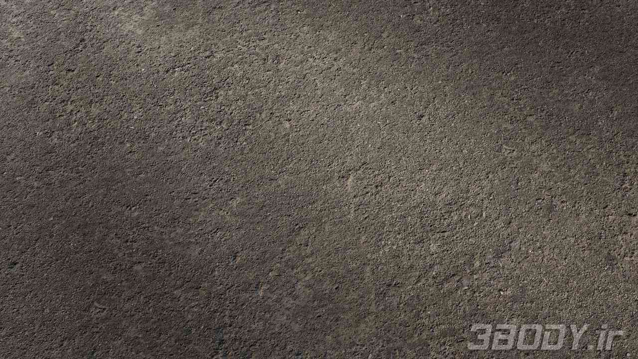 متریال بتن زبر rough concrete عکس 1